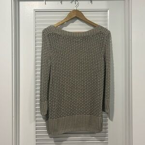 Cable net Calvin Klein long sweater women’s medium